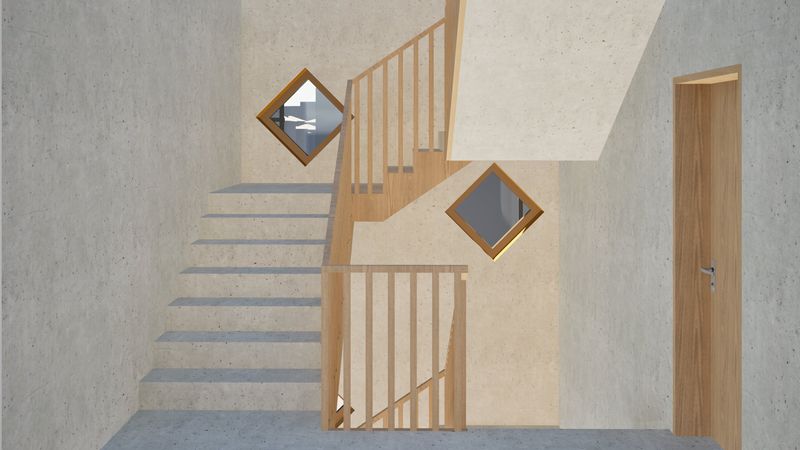 Mobilis in Mobili – Treppenhaus – Archimethod